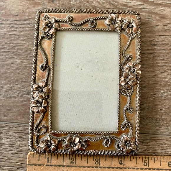 Vintage Barron Pewter Picture Frame 4.5/6 In - Picture 9 of 12